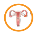 Icon Elimination of vaginal discharge
