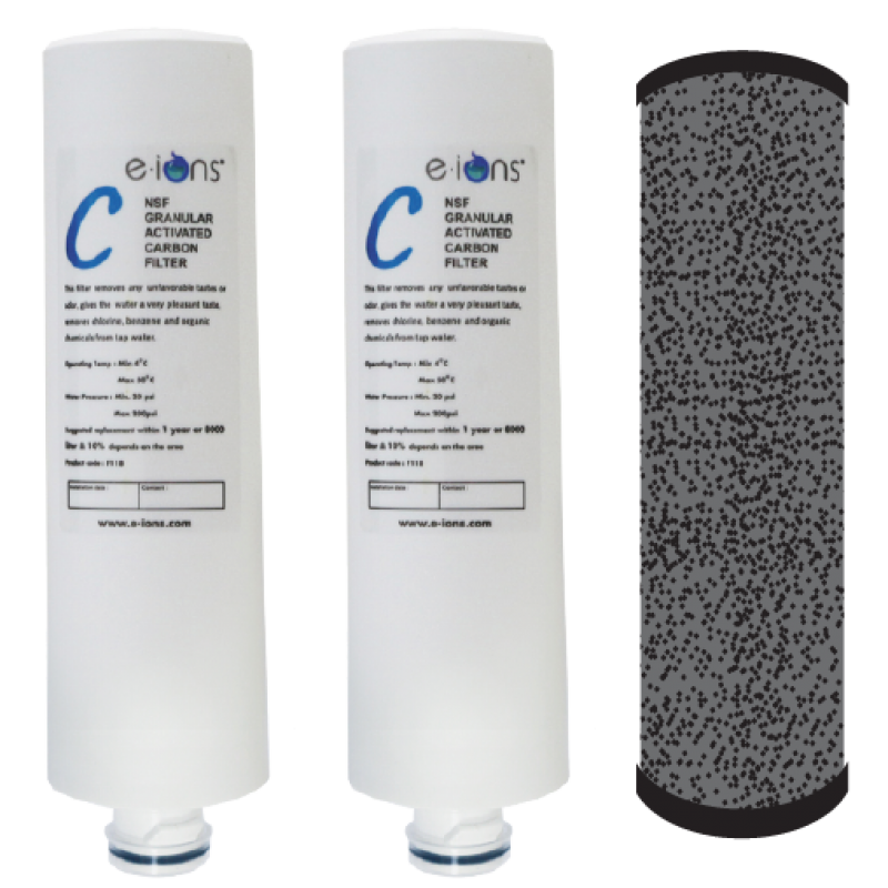 NSF Gac Filter Offer Set (2 Pcs C Filter)