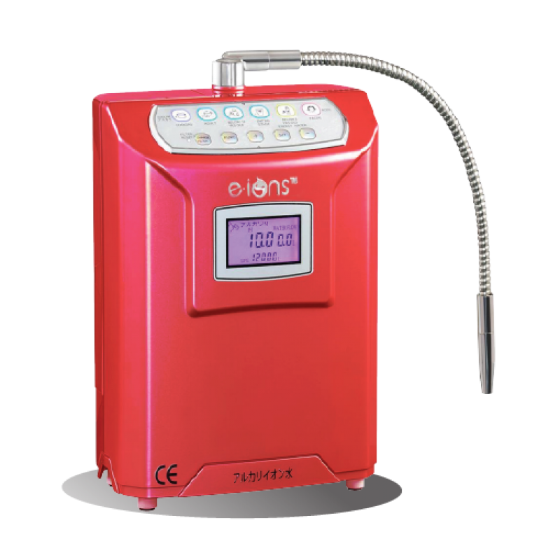 7 Plates Ionized Water Filter + Pmc Filter Set (Red)
